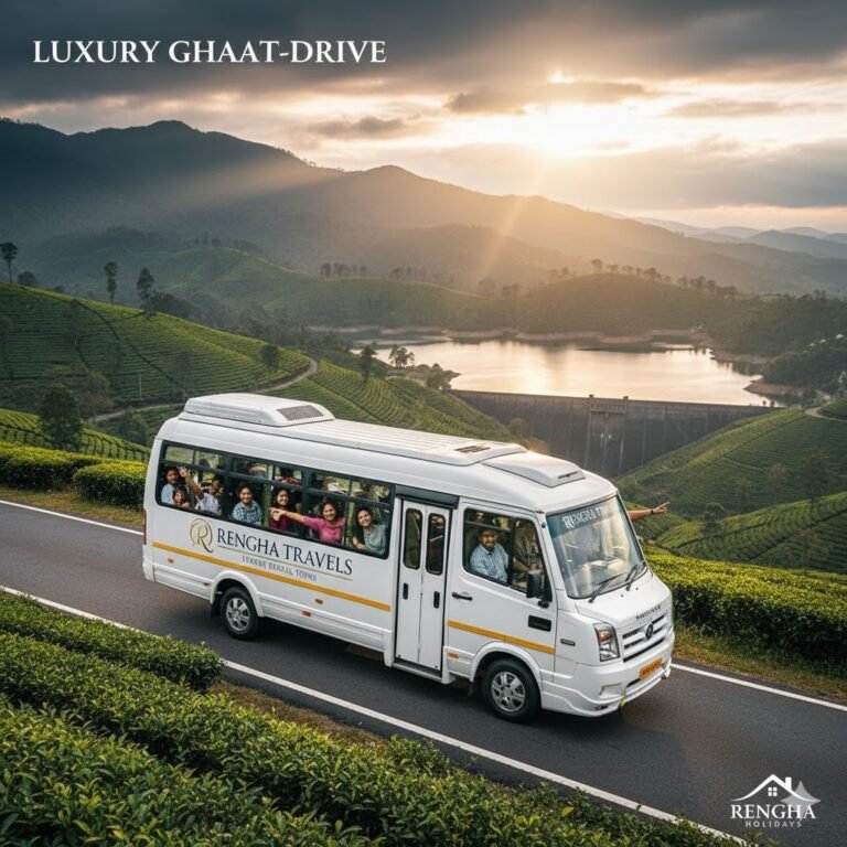 Theni to Kodaikanal 12+1 Tempo Traveller Tour Package (2 Nights / 3 Days)