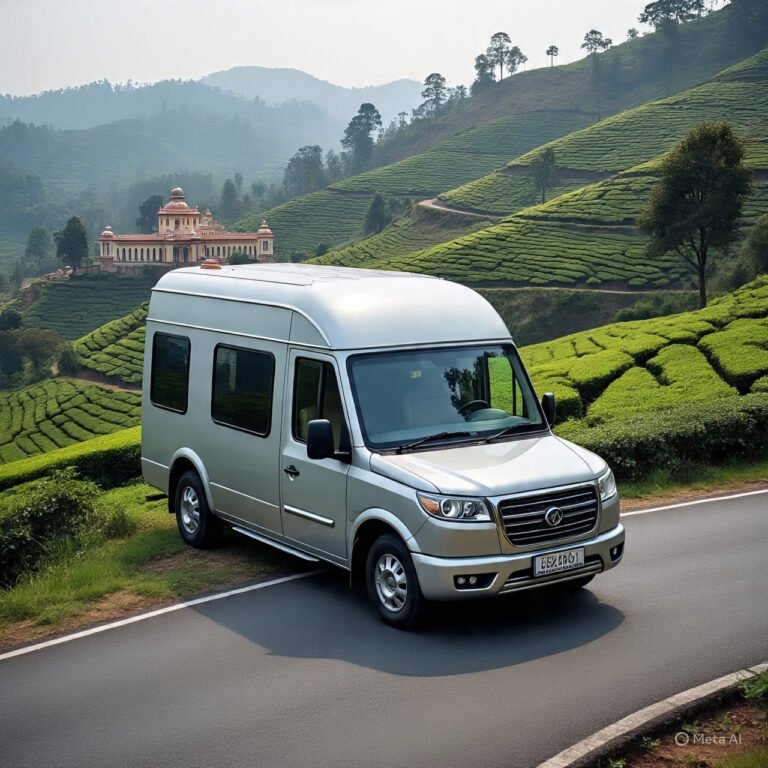 Theni to South Kerala Jewels (5 Nights / 6 Days)Vehicle: Luxury Tempo Traveller A/C (12+1 Seater)
