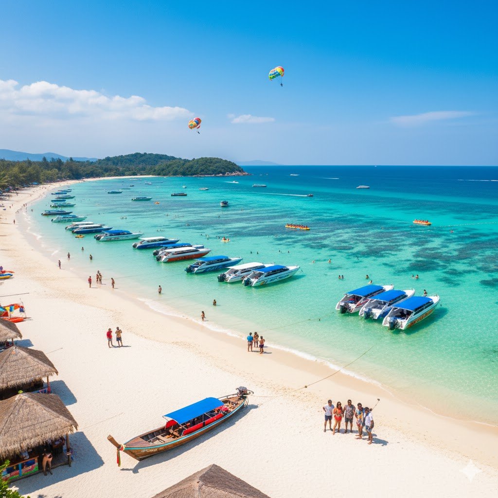 Chennai to thailand - Coral island