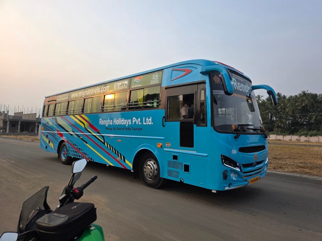 Rengha travels luxury volvo bus