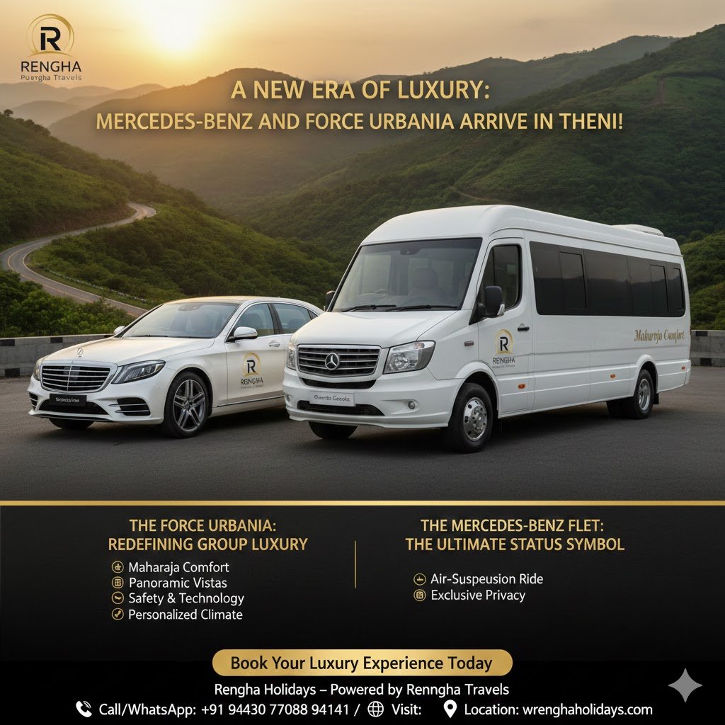 A New Era of Luxury Mercedes Benz and Force Urbania Arrive in Theni
