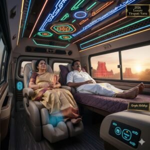 Luxury Tirupati Yatra 2026: Premium Force Urbania & Maharaja Tempo Packages