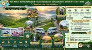 best theni to munnar , vattavada and kolukumalai luxury tour 2026 with force urbania