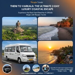 Theni to Varkala: The Ultimate 2-Day Luxury Coastal Escape