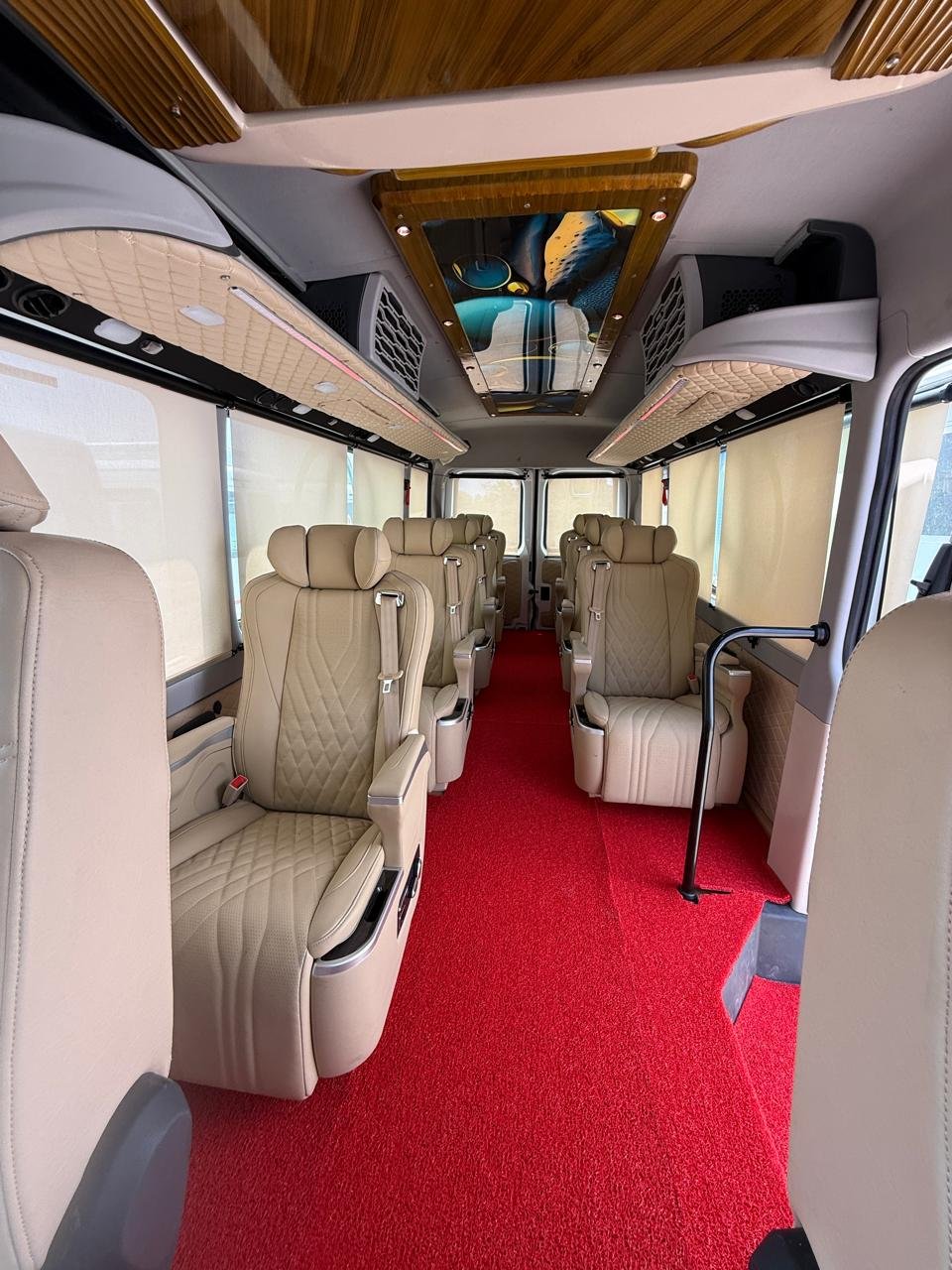 Luxury 8+1 Urbania in Theni: Imported AC Ventilated Massage Seater