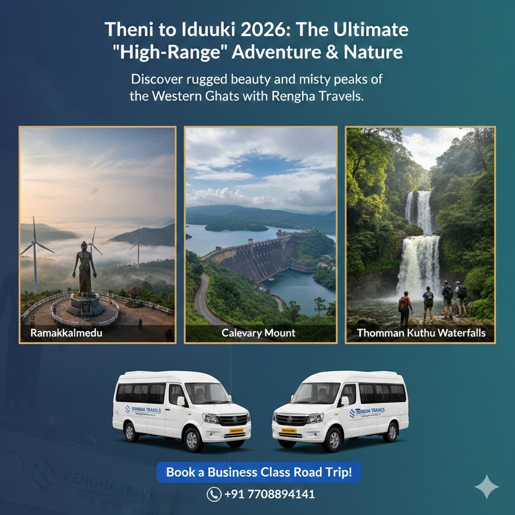 theni to idukki 2026 with rengha travels urbania