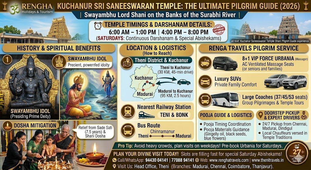 Kuchanur Sri Saneeswaran Temple The Ultimate Pilgrim Guide 2026
