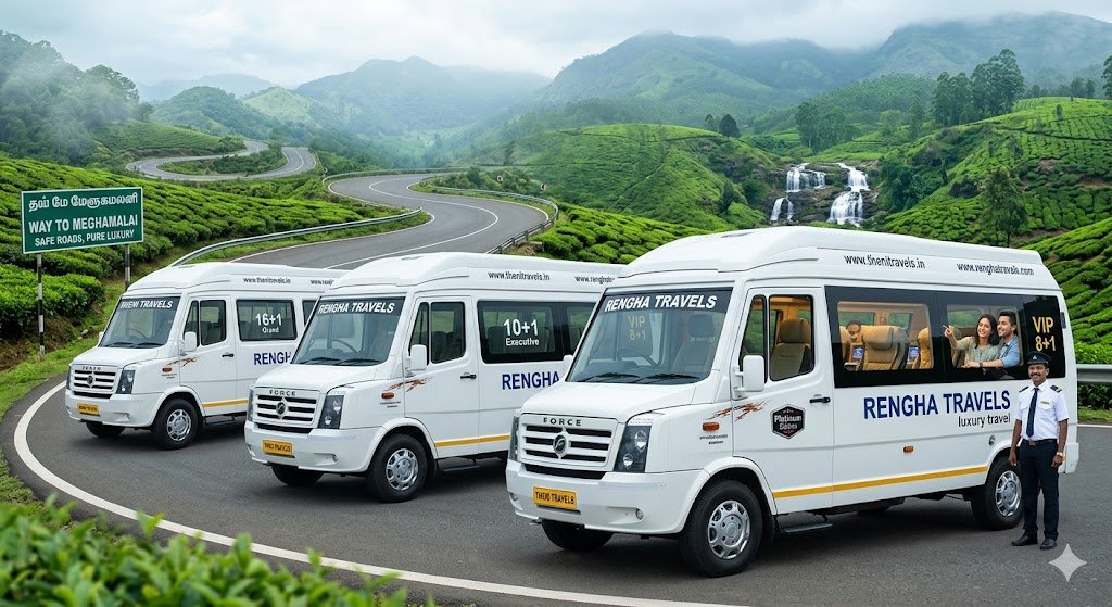 Luxury Force Urbania Rental in Theni Best 8+1 10+1 16+1 VIP Van Hire