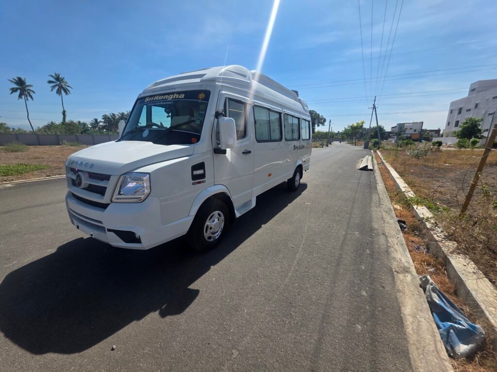 11+1caravan-tempo-traveller-rental-theni Rengha travels